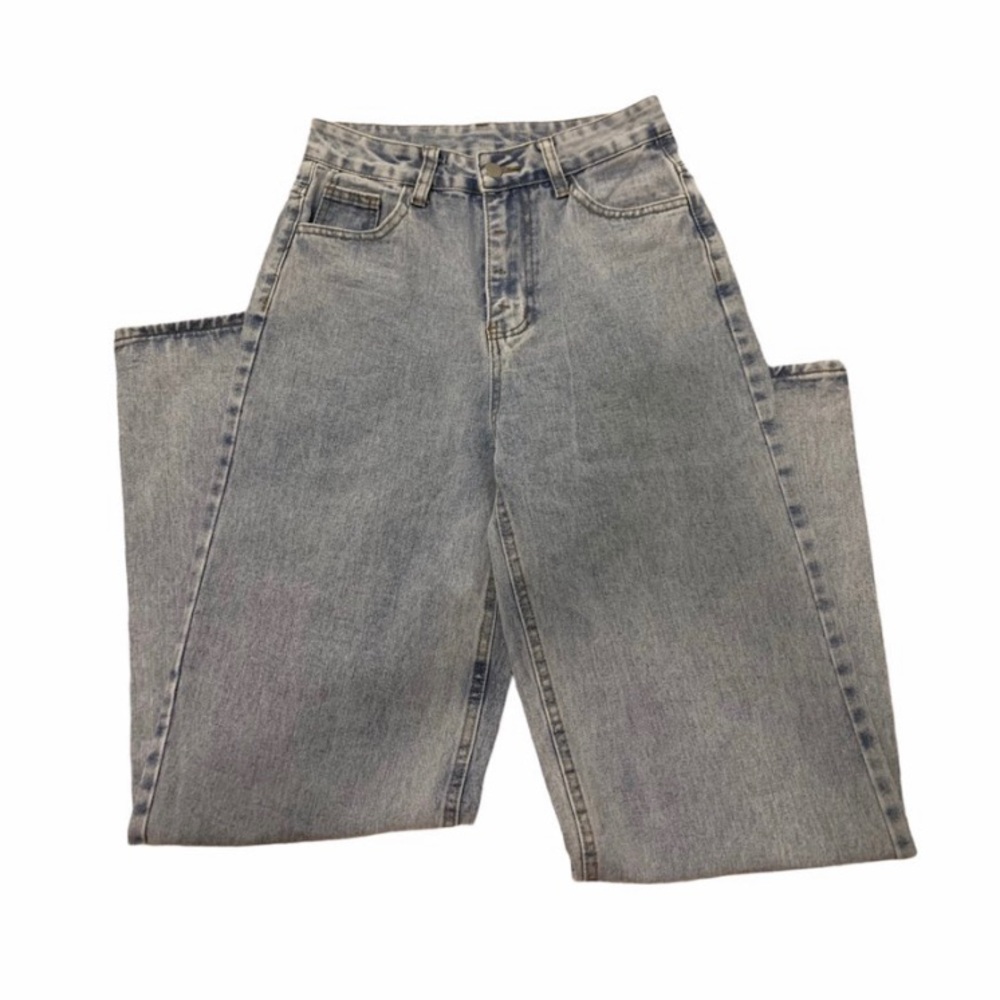 high waist straight jeans from shein